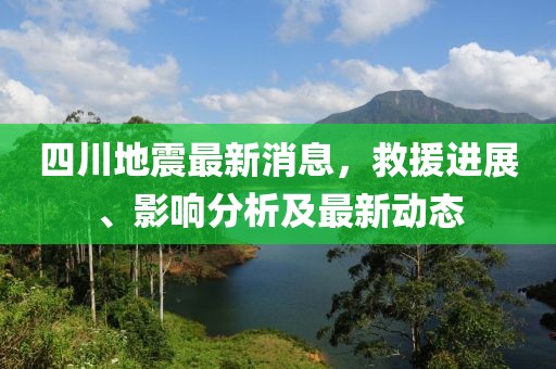 四川地震最新消息，救援进展、影响分析及最新动态