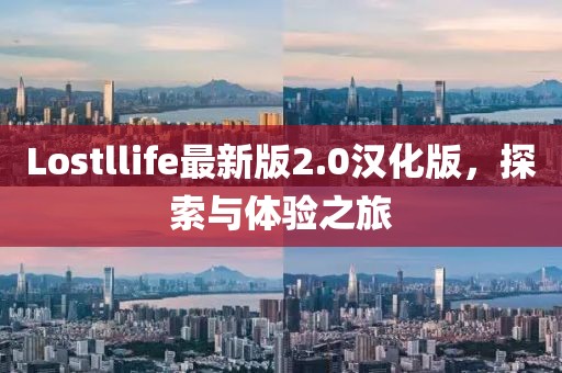 Lostllife最新版2.0汉化版，探索与体验之旅