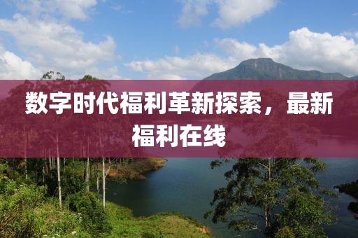 数字时代福利革新探索，最新福利在线