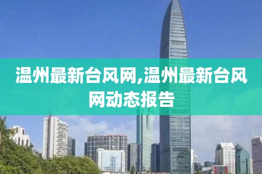 温州最新台风网,温州最新台风网动态报告