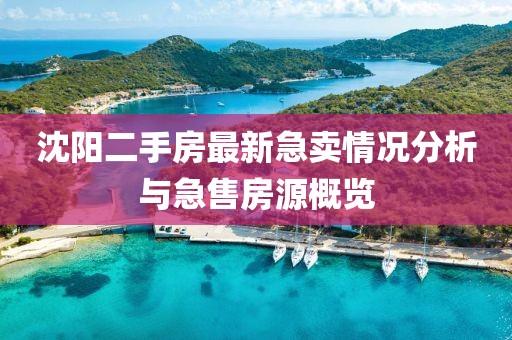 沈阳二手房最新急卖情况分析与急售房源概览