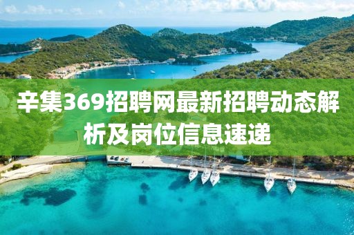 辛集369招聘网最新招聘动态解析及岗位信息速递