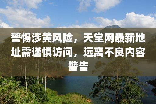 警惕涉黄风险，天堂网最新地址需谨慎访问，远离不良内容警告