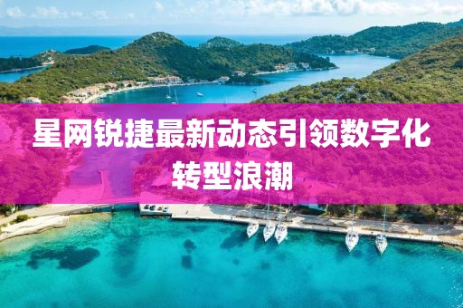 星网锐捷最新动态引领数字化转型浪潮